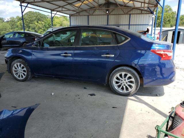 3N1AB7AP7KY420255 - 2019 NISSAN SENTRA S BLUE photo 2