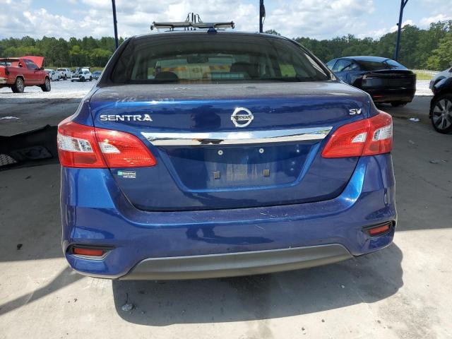 3N1AB7AP7KY420255 - 2019 NISSAN SENTRA S BLUE photo 6
