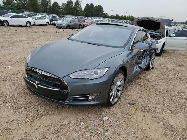 5YJSA1H15EFP49765 - 2014 TESLA MODEL S 灰色 照片 1