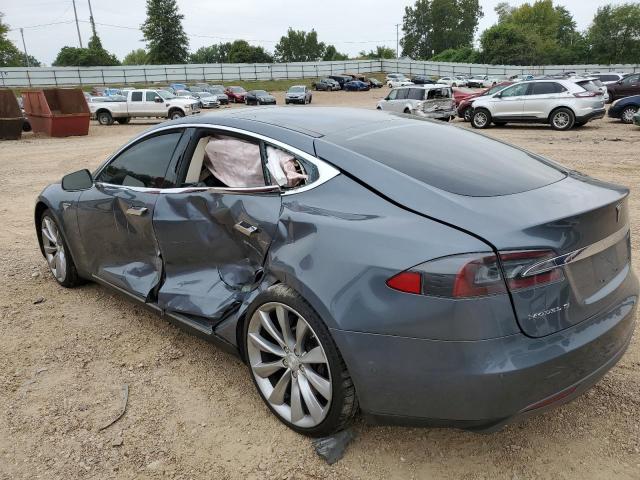 5YJSA1H15EFP49765 - 2014 TESLA MODEL S 灰色 照片 2