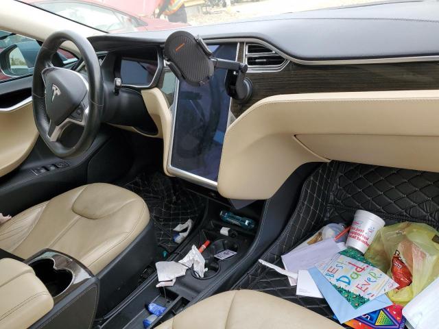 5YJSA1H15EFP49765 - 2014 TESLA MODEL S 灰色 照片 8