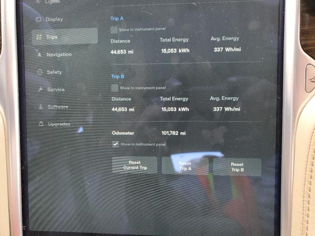 5YJSA1H15EFP49765 - 2014 TESLA MODEL S 灰色 照片 9