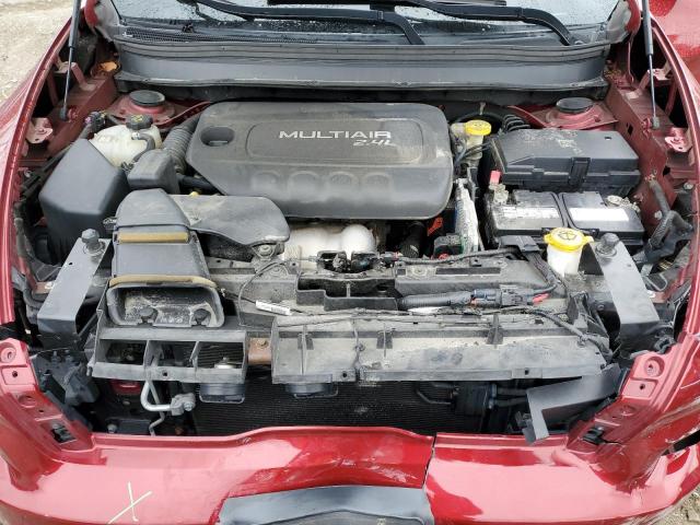 1C4PJMAB9GW349085 - 2016 JEEP CHEROKEE SPORT RED photo 12