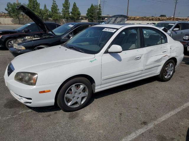 KMHDN46D26U266797 - 2006 HYUNDAI ELANTRA GLS WHITE photo 1