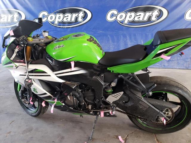 JKBZXJE11FA014802 - 2015 KAWASAKI ZX636 E GREEN photo 9