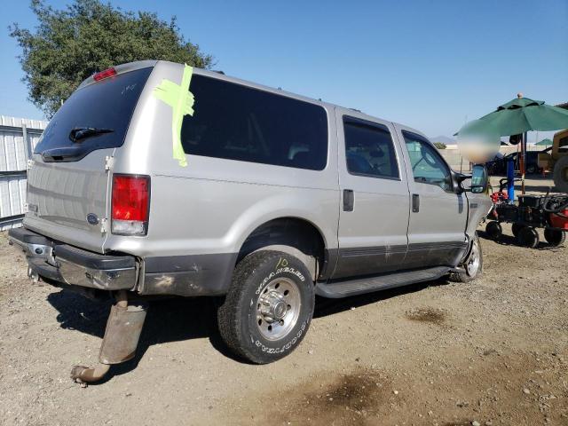 1FMNU41L33EA15766 - 2003 FORD EXCURSION XLT SILVER photo 3