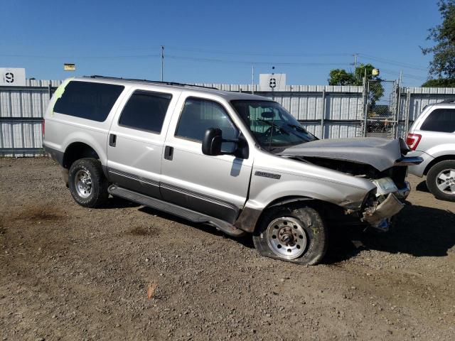 1FMNU41L33EA15766 - 2003 FORD EXCURSION XLT SILVER photo 4