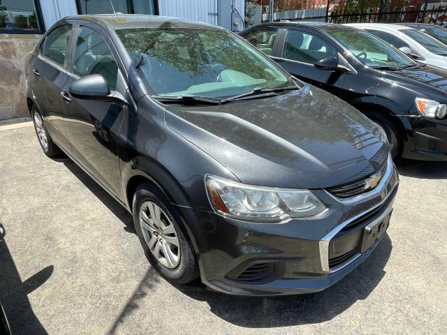 1G1JB5SH6H4100454 - 2017 CHEVROLET SONIC LS GRAY photo 1