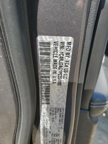 1C4RJGAG1PC551703 - 2023 JEEP GRAND CHEROKEE LAREDO ნაცრისფერი ფოტო 13