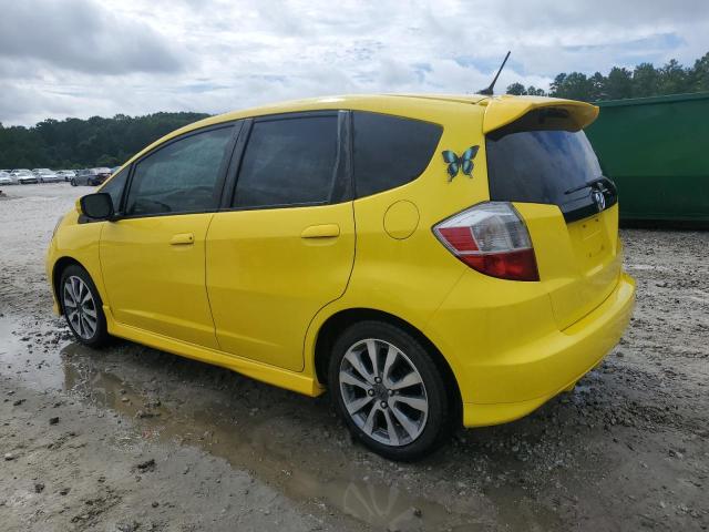 JHMGE8H53CC016712 - 2012 HONDA FIT SPORT ყვითელი ფოტო 2