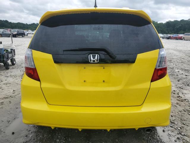 JHMGE8H53CC016712 - 2012 HONDA FIT SPORT ყვითელი ფოტო 6