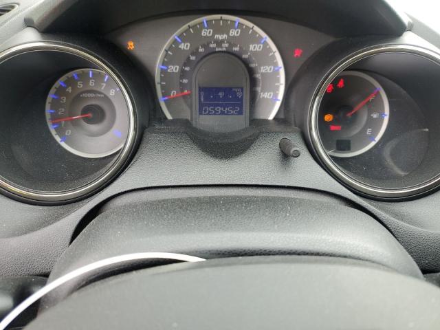 JHMGE8H53CC016712 - 2012 HONDA FIT SPORT ყვითელი ფოტო 9