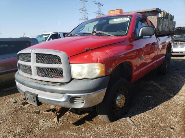 3D7KU26D23G765090 - 2003 DODGE RAM 2500 ST RED photo 1