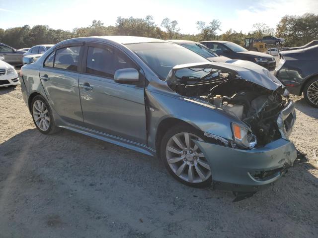 JA3AU86U88U021540 - 2008 MITSUBISHI LANCER GTS TEAL photo 4