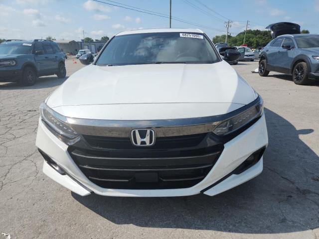 1HGCV2F39MA000706 - 2021 HONDA ACCORD SPORT 白色 照片 5