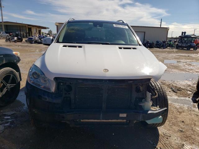 4JGDA5HB8EA351690 - 2014 MERCEDES-BENZ ML 350 4MATIC WHITE photo 5