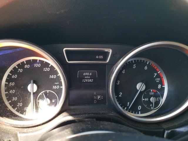 4JGDA5HB8EA351690 - 2014 MERCEDES-BENZ ML 350 4MATIC WHITE photo 9