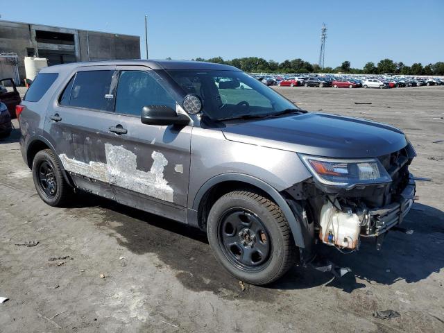 1FM5K8AR4KGA93896 - 2019 FORD EXPLORER POLICE INTERCEPTOR GRAY photo 4