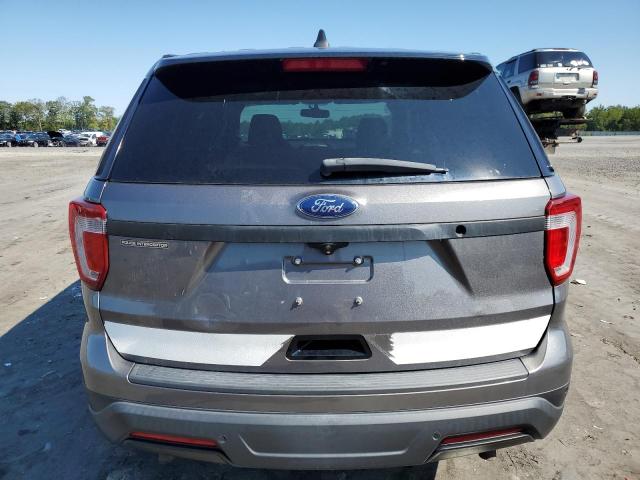 1FM5K8AR4KGA93896 - 2019 FORD EXPLORER POLICE INTERCEPTOR GRAY photo 6