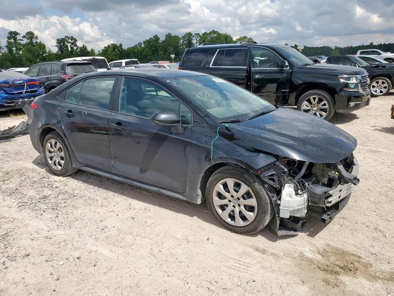 5YFEPMAE2NP298373 - 2022 TOYOTA COROLLA LE BLACK photo 4