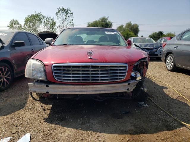 1G6KD54Y83U287596 - 2003 CADILLAC DEVILLE RED photo 5