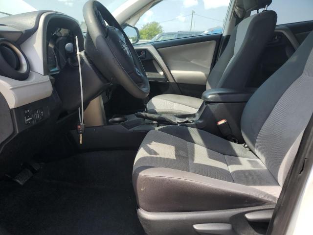 2T3ZFREV5FW176352 - 2015 TOYOTA RAV4 LE WHITE photo 7