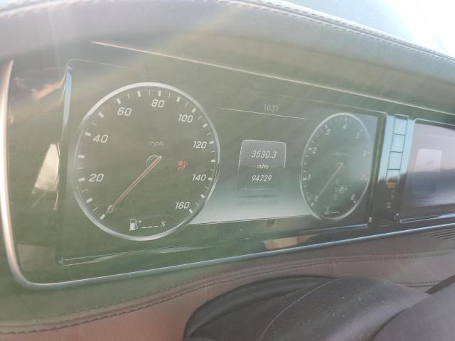 WDDUG8FB0FA117249 - 2015 MERCEDES-BENZ S 550 4MATIC BROWN photo 9