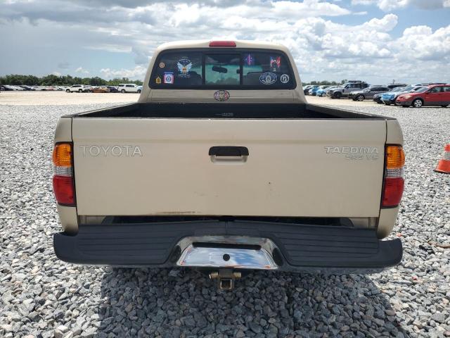 5TEHN72NX3Z242935 - 2003 TOYOTA TACOMA DOUBLE CAB თაფლისფერი ფოტო 6
