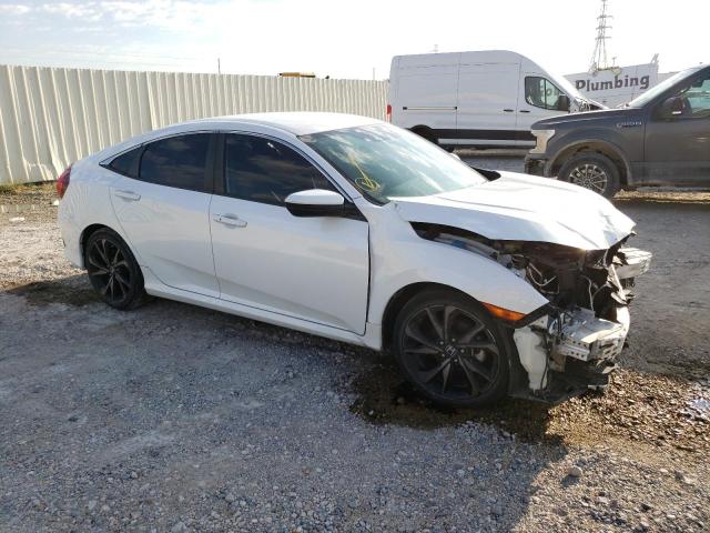 19XFC2F85KE029319 - 2019 HONDA CIVIC SPORT თეთრი ფოტო 4