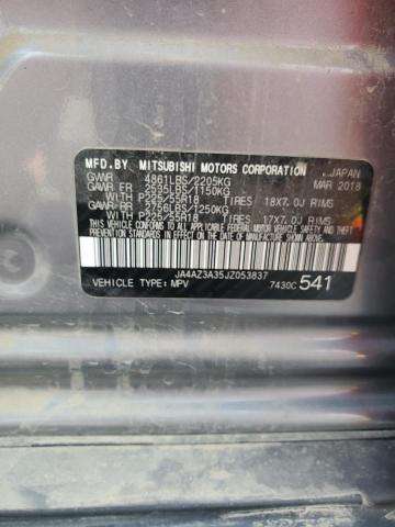 JA4AZ3A35JZ053837 - 2018 MITSUBISHI OUTLANDER SE GRAY photo 12