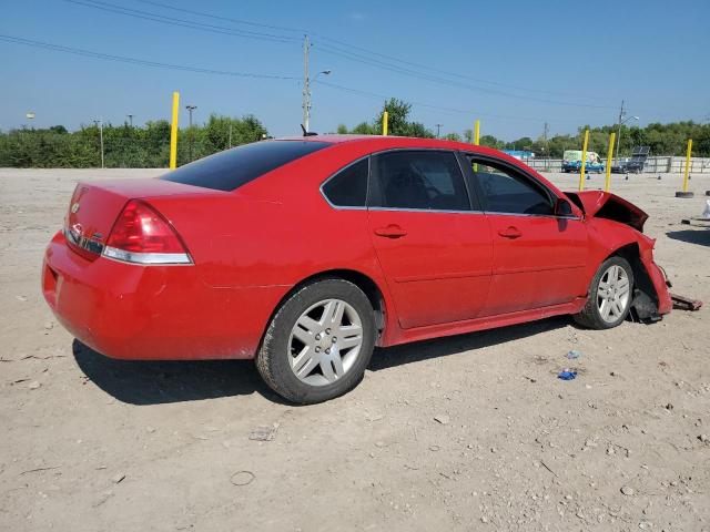 2G1WB5EK7A1189806 - 2010 CHEVROLET IMPALA LT RED photo 3