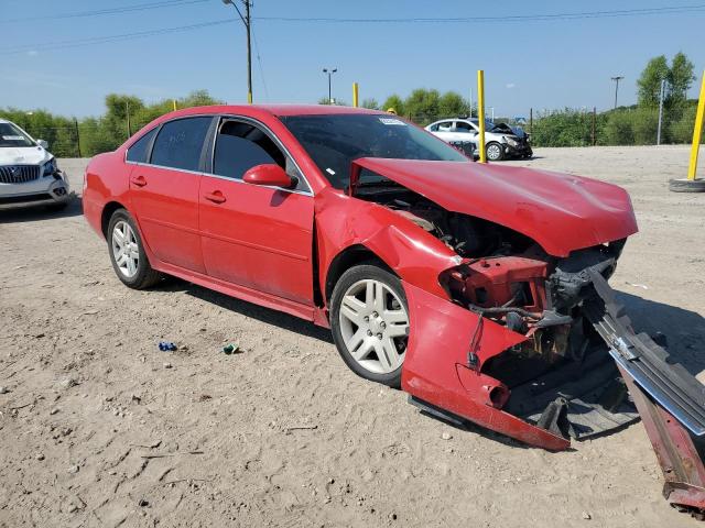 2G1WB5EK7A1189806 - 2010 CHEVROLET IMPALA LT RED photo 4