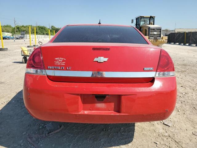 2G1WB5EK7A1189806 - 2010 CHEVROLET IMPALA LT RED photo 6