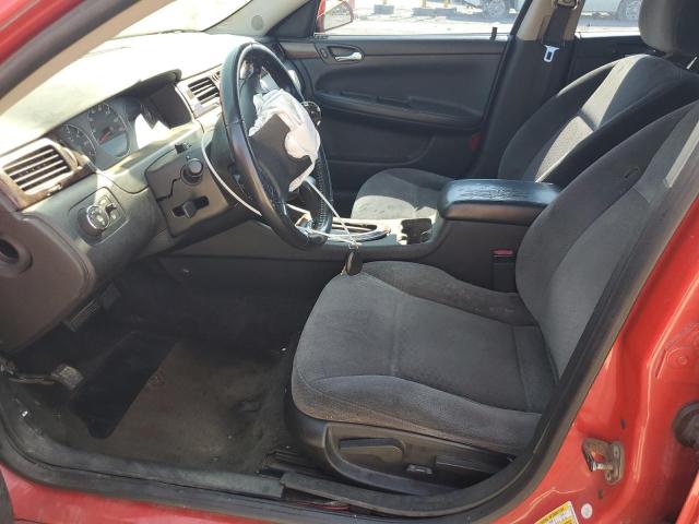 2G1WB5EK7A1189806 - 2010 CHEVROLET IMPALA LT RED photo 7