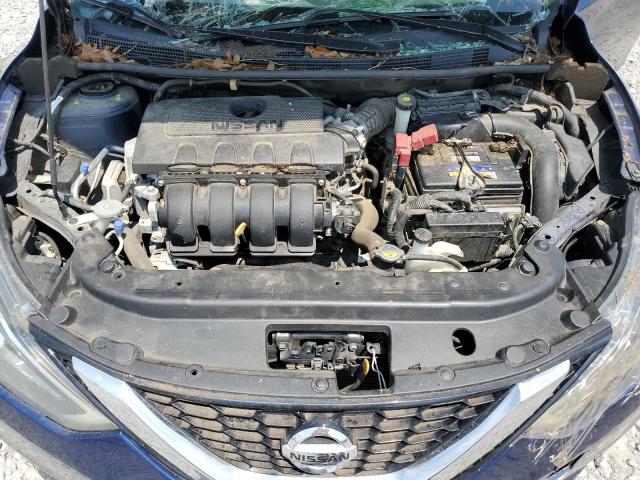 3N1AB7AP8JY346925 - 2018 NISSAN SENTRA S BLUE photo 11