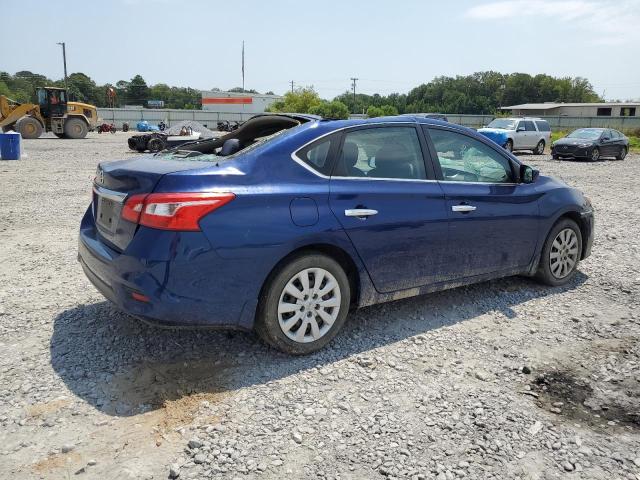 3N1AB7AP8JY346925 - 2018 NISSAN SENTRA S BLUE photo 3