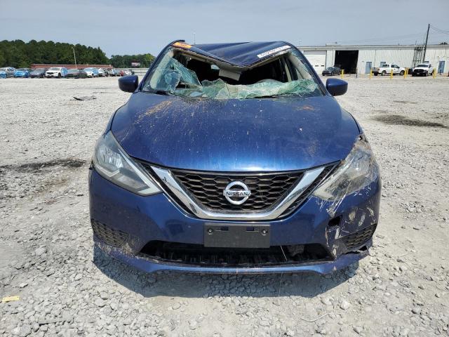3N1AB7AP8JY346925 - 2018 NISSAN SENTRA S BLUE photo 5