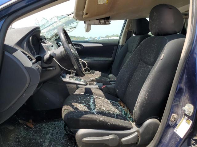 3N1AB7AP8JY346925 - 2018 NISSAN SENTRA S BLUE photo 7