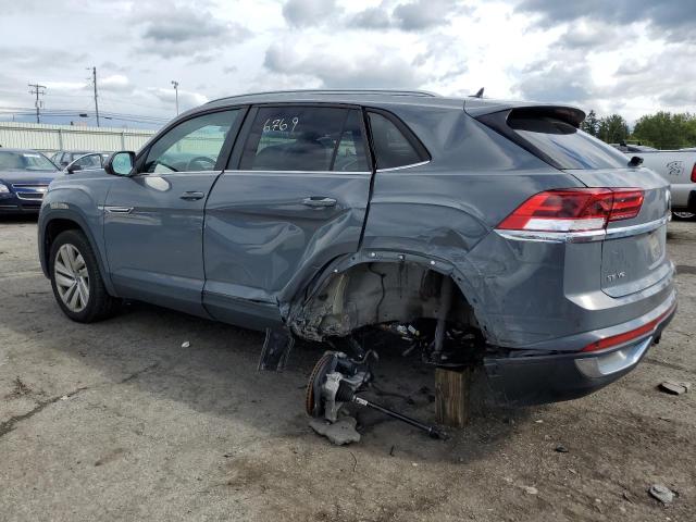 1V26E2CA0LC227735 - 2020 VOLKSWAGEN ATLAS CROS SE Серый фото 2