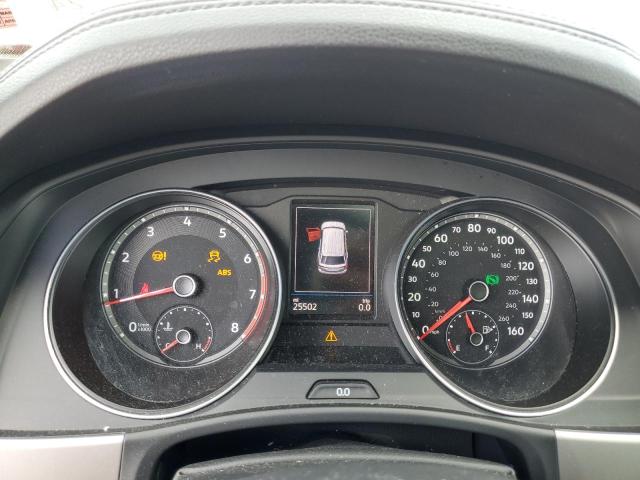 1V26E2CA0LC227735 - 2020 VOLKSWAGEN ATLAS CROS SE Серый фото 9