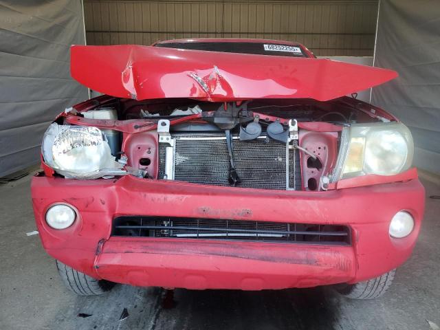 5TELU42N98Z529802 - 2008 TOYOTA TACOMA DOUBLE CAB 红色 照片 5