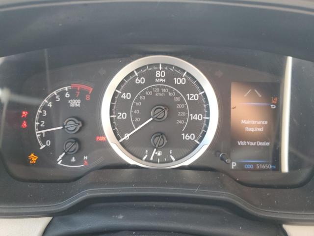 5YFEPMAEXMP198908 - 2021 TOYOTA COROLLA LE შავი ფოტო 9