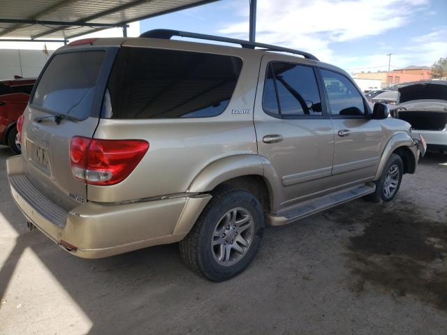 5TDZT38A37S290660 - 2007 TOYOTA SEQUOIA LIMITED BEIGE photo 3