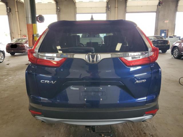 7FARW2H59KE001464 - 2019 HONDA CR-V EX ლურჯი ფოტო 6