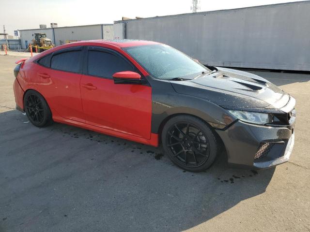 2HGFC1E57KH702358 - 2019 HONDA CIVIC SI TWO TONE photo 4