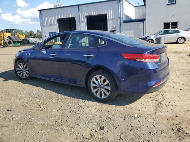 5XXGU4L33HG174705 - 2017 KIA OPTIMA EX 蓝色 照片 2