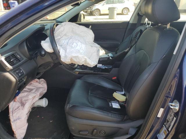 5XXGU4L33HG174705 - 2017 KIA OPTIMA EX 蓝色 照片 7