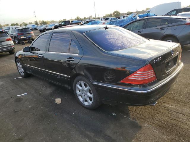 WDBNG83J36A480363 - 2006 MERCEDES-BENZ S 430 4MATIC BLACK photo 2