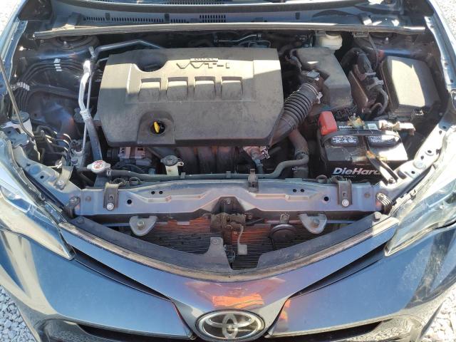 2T1BURHE9JC009028 - 2018 TOYOTA COROLLA L Azul foto 11