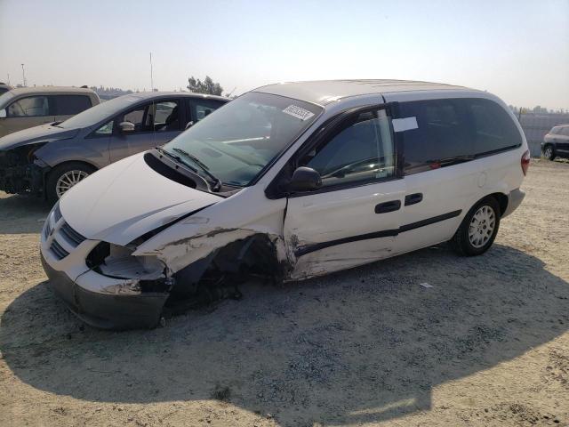 1D4GP21R97B157952 - 2007 DODGE CARAVAN C/V WHITE photo 1